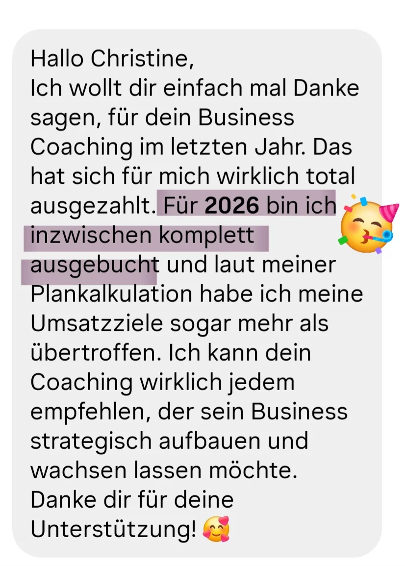 Erfolgsstory einer Mentee
